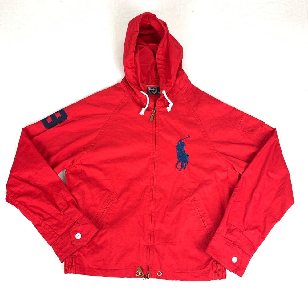 Polo Ralph Lauren Long Sleeve Mesh Hoodie Size Med